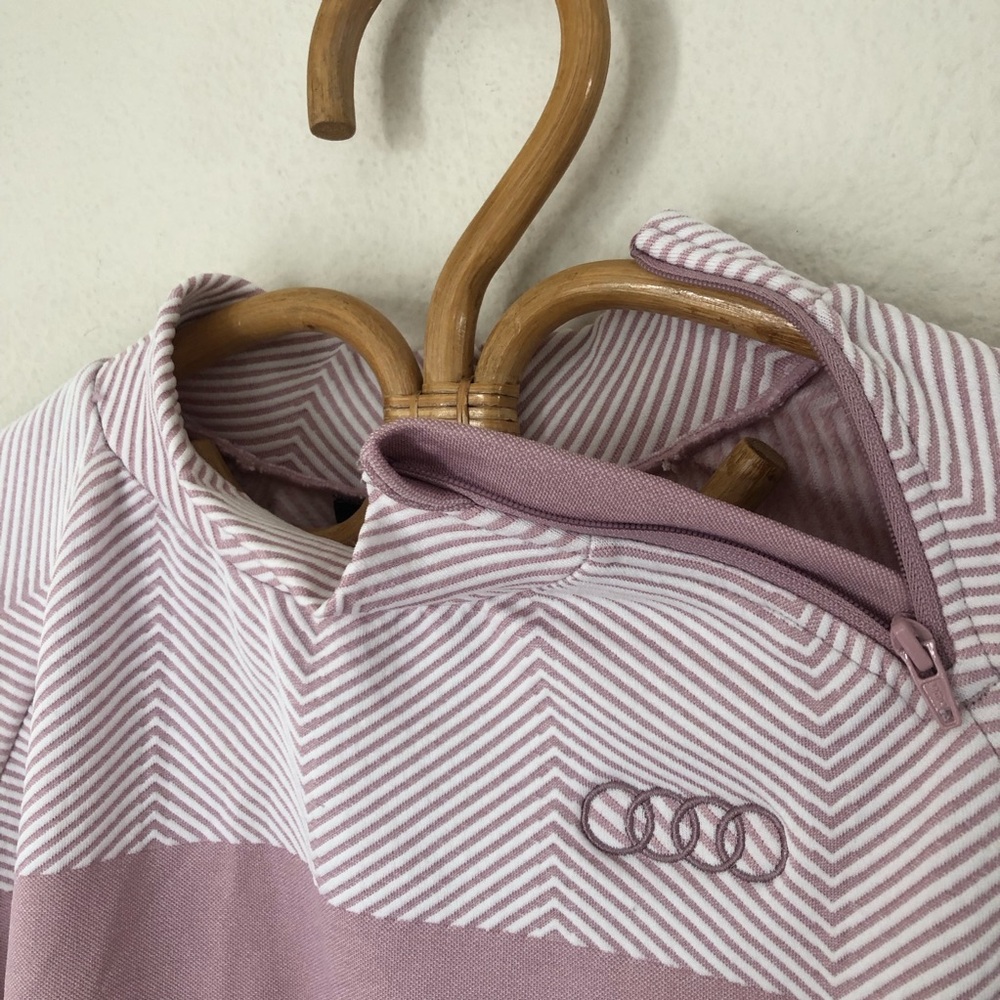 NWT Audi Womens Levelwear Verse Bloom Pullover Shirt size L / XL Long-Sleeve - Picture 2 of 10